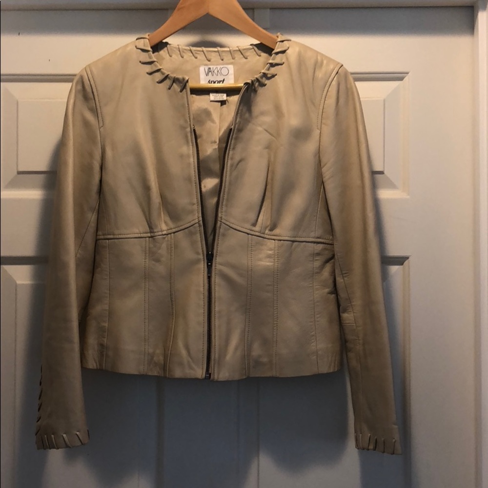 Women’s Vakko Leather jacket